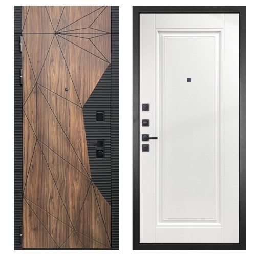 Гранит Континент с фрамугой, панель 040 одна филенка силк сноу 16 мм