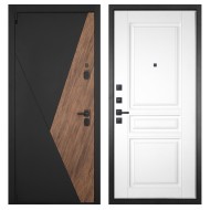 Гранит Геометрия, панель 018 Белый 16 мм