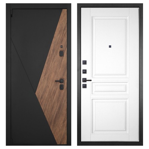 Гранит Геометрия, панель 018 Белый 16 мм