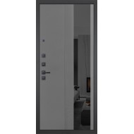 Гранит Эксклюзив, панель 086 Серый рельеф софт с тонированным зеркало 10 мм