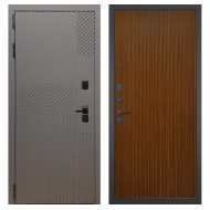 Гранит Нанорельеф, панель 087 Дуб кантри темный с фрезеровкой 10 мм