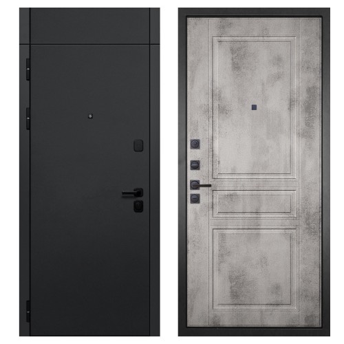 Гранит Горизонт с фрамугой, панель 043 Бетон светлый 12 мм