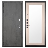 Гранит Дуэт, панель 014 зеркало Капучино 16 мм