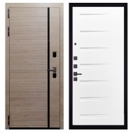 Гранит Пиано Эко, панель 081 Белый Горизонт 10 мм