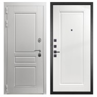 Гранит Лира Белая, панель 040 одна филенка силк сноу 16 мм