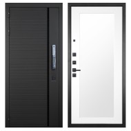 Гранит Пиано Смарт, панель 010 зеркало Белый матовый 16 мм