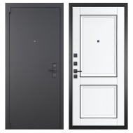 Гранит Эксклюзив, панель 070 Две филенки с молдингом белый матовый 12 мм