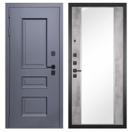 Гранит Сибирь, панель 051 зеркало Бетон светлый 16 мм