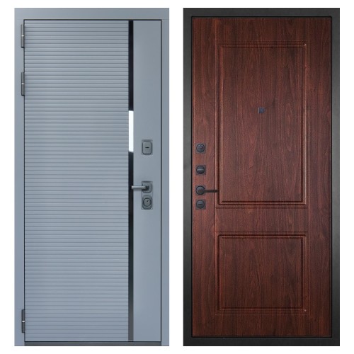 Гранит Роял белая, панель 057 Мореная береза 12 мм