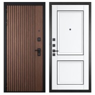 Гранит Шторм, панель 070 Две филенки с молдингом белый матовый 12 мм