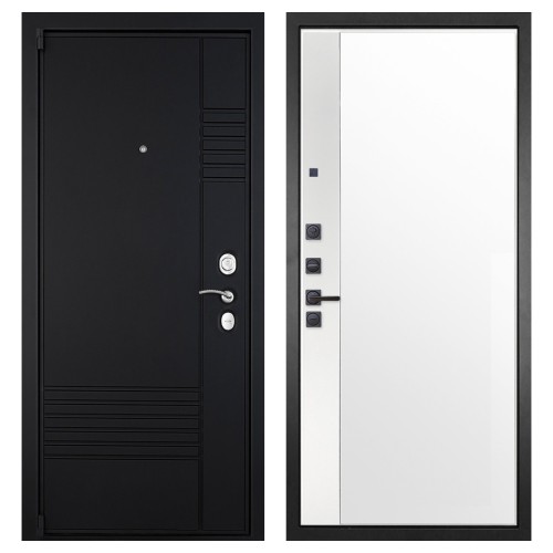 Гранит Т3, панель 075 зеркало макси бок белое 16 мм