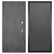 Гранит Дуэт, панель 077 графит нубук 12 мм