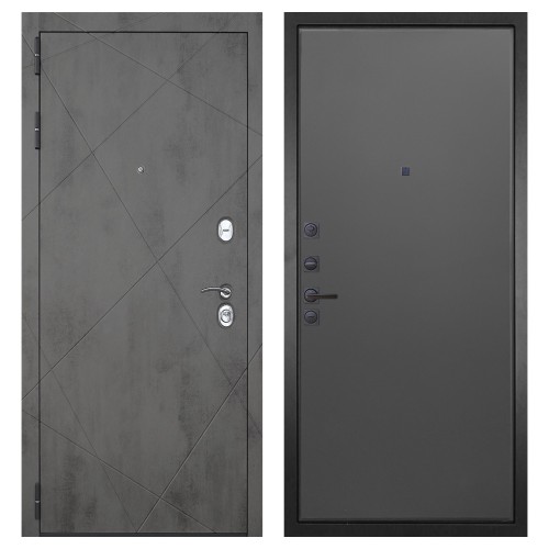 Гранит Дуэт, панель 077 графит нубук 12 мм