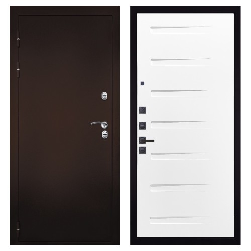 Гранит Терморазрыв, панель 081 Белый Горизонт 10 мм