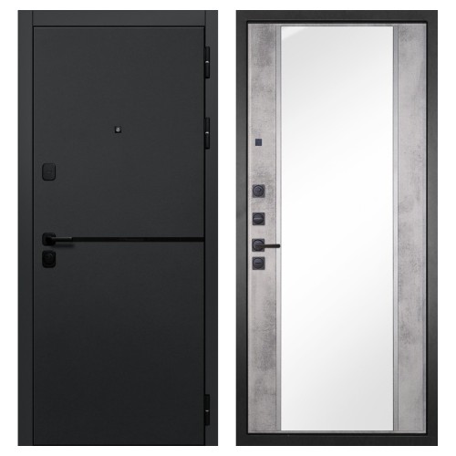 Гранит Горизонт, панель 051 зеркало Бетон светлый 16 мм