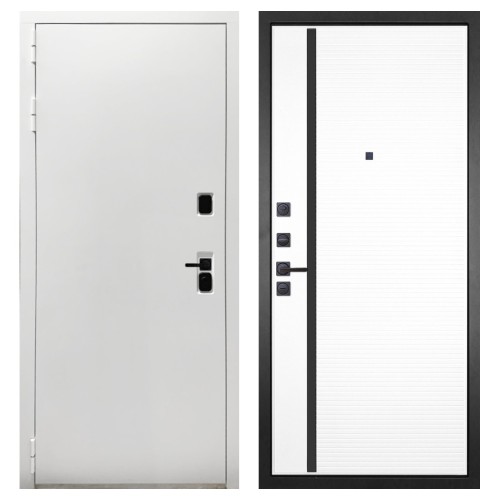 Гранит Вайт, панель 053 Пиано белая 12 мм