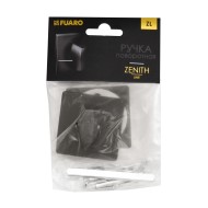 Ручка Fuaro (Фуаро) поворотная BK6.K.ZL52 BL-24 черный 