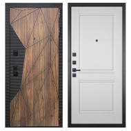 Гранит Континент, панель 063 Роял Вуд белая со структурой 12 мм