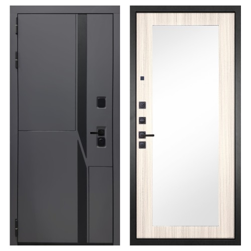 Гранит НаноБлэк лайн, панель 026 зеркало Лиственница 10 мм