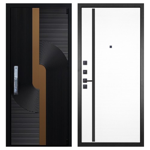 Гранит Смарт Люкс, панель 053 Пиано белая 12 мм