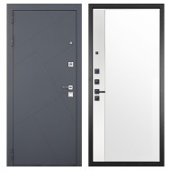 Гранит Ультра C3, панель 075 зеркало макси бок белое 16 мм