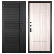 Гранит Пиано Черная, панель 012 Клен светлый 16 мм