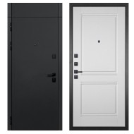 Гранит Горизонт с фрамугой, панель 063 Роял Вуд белая со структурой 12 мм