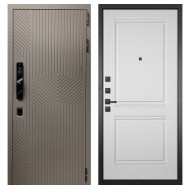 Гранит Смарт Нанорельеф, панель 063 Роял Вуд белая со структурой 12 мм