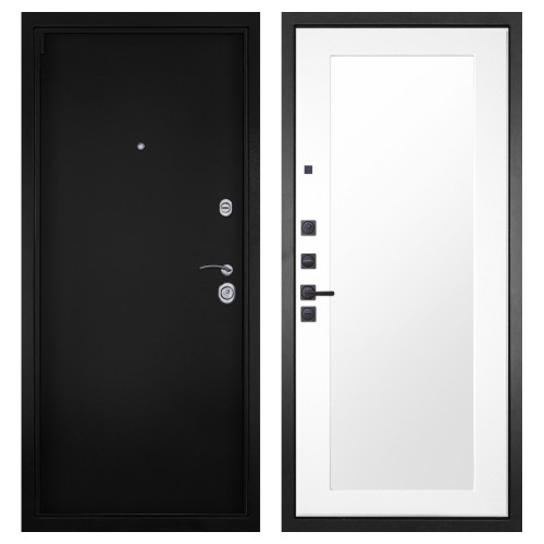 Гранит М8, панель 010 зеркало Белый матовый 16 мм