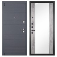 Гранит С39, панель 051 зеркало Бетон светлый 16 мм