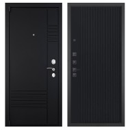 Гранит Т3, панель 088 Черный кварц с фрезеровкой 10 мм