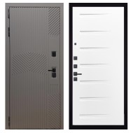 Гранит Нанорельеф, панель 081 Белый Горизонт 10 мм