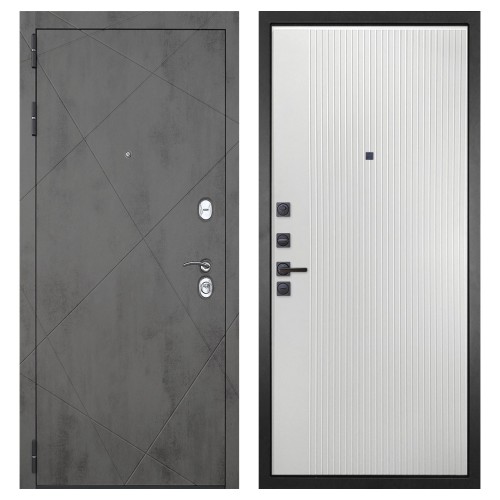 Гранит Дуэт, панель 076 пиано вертикальная 12 мм