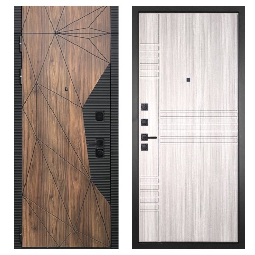 Гранит Континент с фрамугой, панель 015 Сандал светлый 16 мм