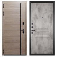 Гранит Пиано Эко, панель 043 Бетон светлый 12 мм