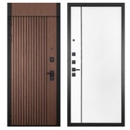 Гранит Шторм с фрамугой, панель 078 Белая матовая 12 мм