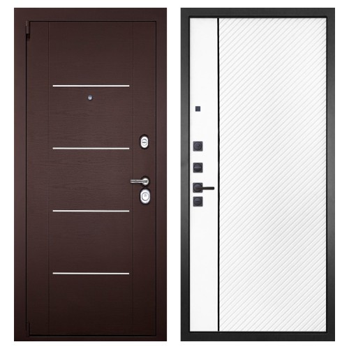 Гранит М2 Люкс, панель 078 Белая матовая 12 мм