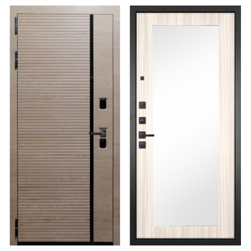 Гранит Пиано Эко, панель 026 зеркало Лиственница 10 мм