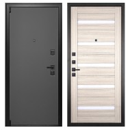 Гранит Лайт Графит, панель 030 царга Сандал светлая 16 мм