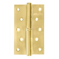 Петля Fuaro (Фуаро) съемная IN5430SL-BL SB левая (413/BL-5 125x75x2,5) мат. золото БЛИСТЕР 