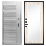 Гранит Пиано Белая, панель 026 зеркало Лиственница 10 мм