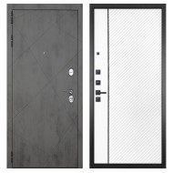 Гранит Дуэт, панель 078 Белая матовая 12 мм