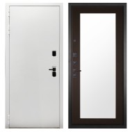 Гранит Вайт, панель 011 зеркало Венге 16 мм