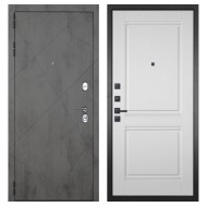 Гранит Дуэт, панель 063 Роял Вуд белая со структурой 12 мм