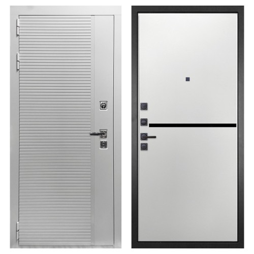 Гранит Пиано Белая, панель 073 горизонт белая 10 мм