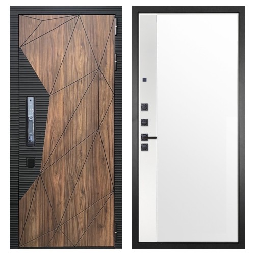 Гранит Континент Смарт, панель 075 зеркало макси бок белое 16 мм