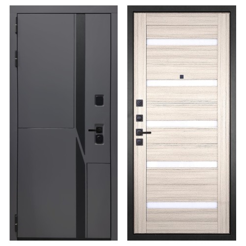 Гранит НаноБлэк лайн, панель 030 царга Сандал светлая 16 мм