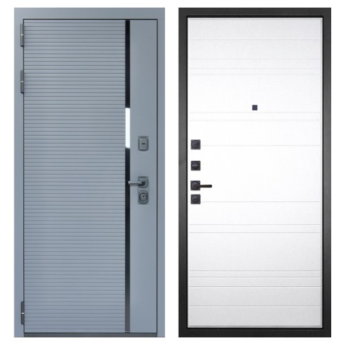 Гранит Роял белая, панель 021 Белый матовый 16 мм