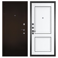 Гранит М1, панель 070 Две филенки с молдингом белый матовый 12 мм