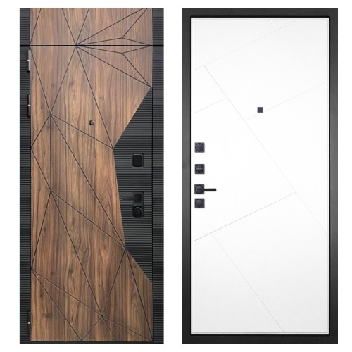 Гранит Континент с фрамугой, панель 029 Белая 10 мм